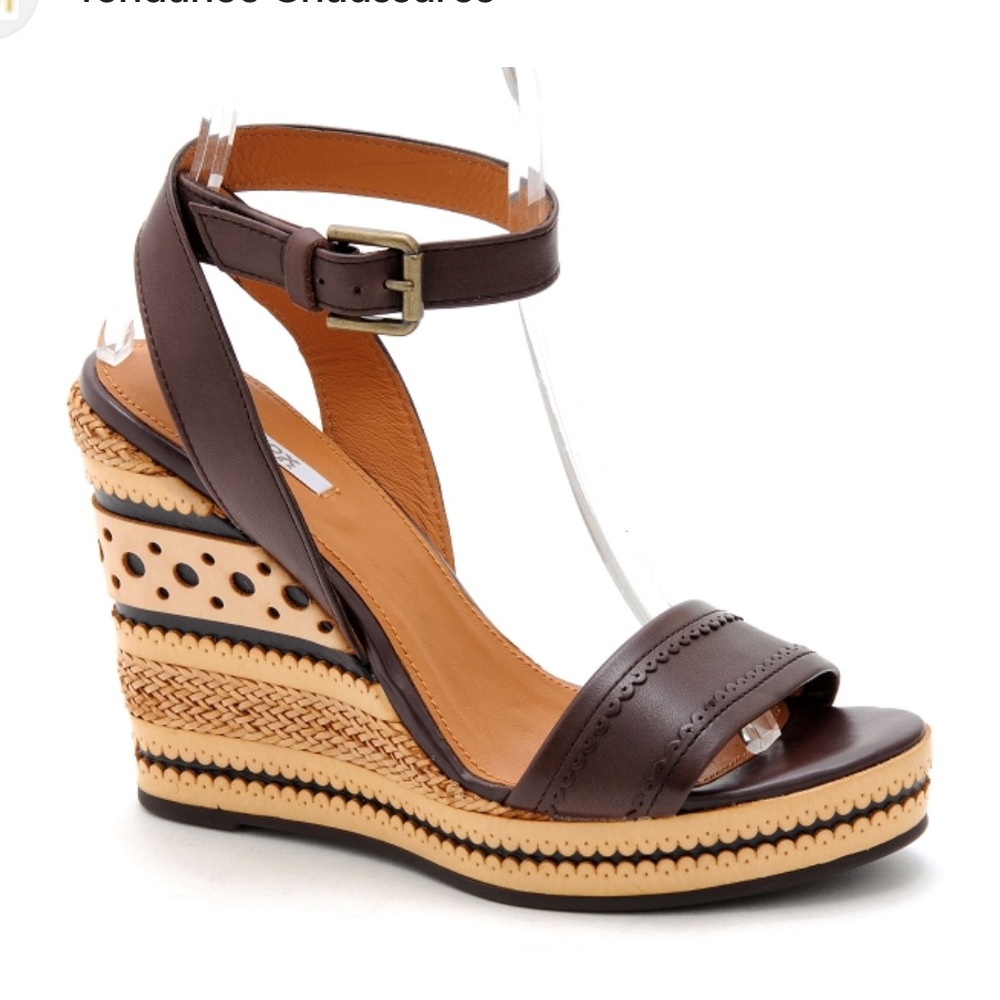 Geox platform sandals.